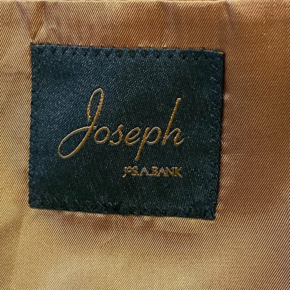 Jos A Bank Joseph Black Blazer‎ Size Slim Fit Wool Size 46L Formal Event Career